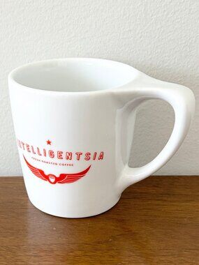 Intelligentsia Chicago Coffee Mug notNeutral LINO Cup 10 Oz Red Wings Star RARE